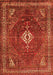 Persian Orange Traditional Rug, tr1168org