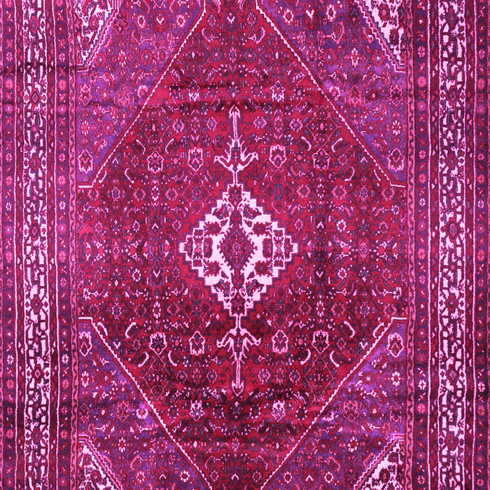 Machine Washable Persian Pink Traditional Rug, wshtr1168pnk