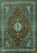 Persian Turquoise Traditional Rug, tr1168turq