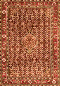 Persian Orange Traditional Rug, tr1169org