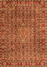 Persian Orange Traditional Rug, tr1169org