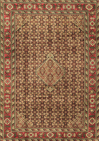 Persian Brown Traditional Rug, tr1169brn