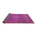 Sideview of Persian Pink Traditional Rug, tr1169pnk