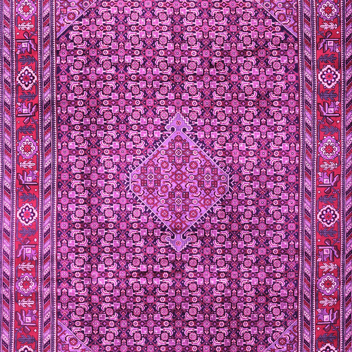 Machine Washable Persian Pink Traditional Rug, wshtr1169pnk