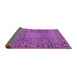 Sideview of Persian Purple Traditional Rug, tr1169pur