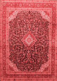 Medallion Red Traditional Rug, tr116red