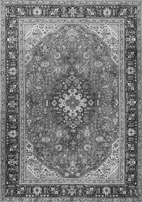 Medallion Gray Traditional Rug, tr1170gry