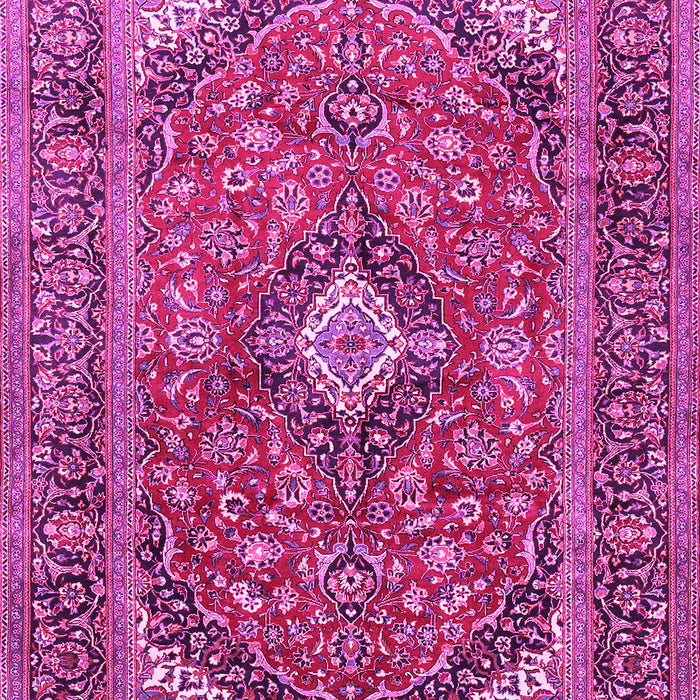 Medallion Pink Traditional Rug, tr1171pnk