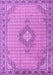 Medallion Purple Traditional Rug, tr1173pur