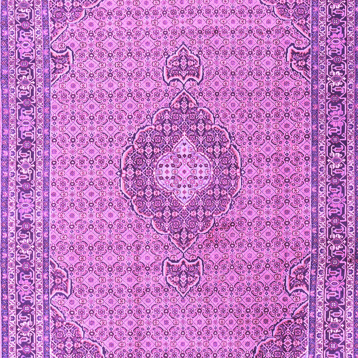 Medallion Purple Traditional Rug, tr1173pur