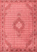 Medallion Red Traditional Area Rugs