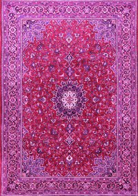 Medallion Pink Traditional Rug, tr1174pnk