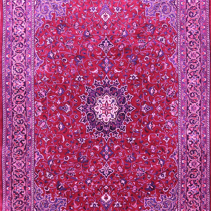 Medallion Pink Traditional Rug, tr1174pnk