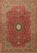 Medallion Brown Traditional Rug, tr1174brn