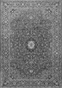 Medallion Gray Traditional Rug, tr1174gry