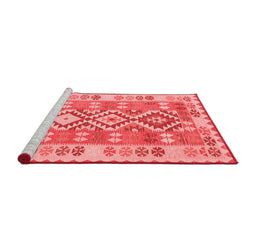 Country Red Washable Rugs