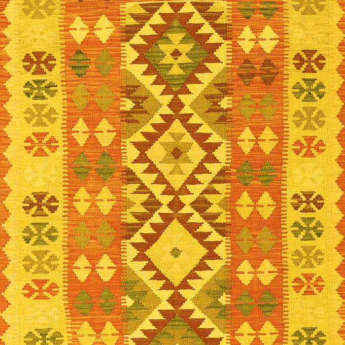 Southwestern Yellow Country Rug, tr1175yw
