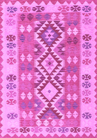 Southwestern Purple Country Rug, tr1175pur