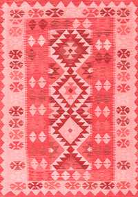 Southwestern Red Country Rug, tr1175red