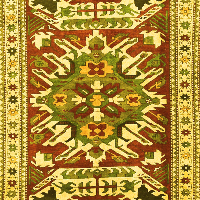 Persian Yellow Traditional Rug, tr1176yw