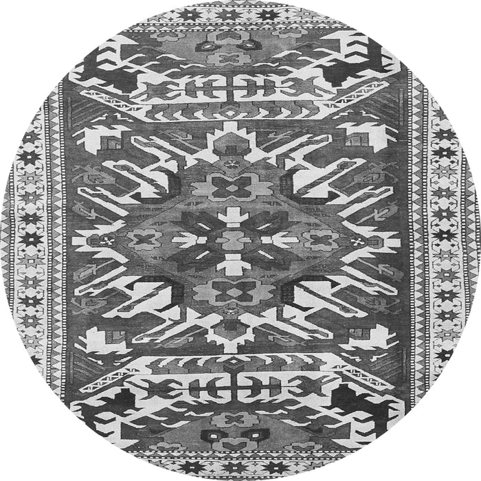 Machine Washable Persian Gray Traditional Rug, wshtr1176gry