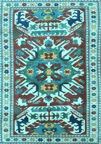 Persian Light Blue Traditional Rug, tr1176lblu