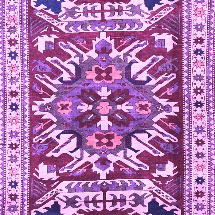 Machine Washable Persian Purple Traditional Area Rugs, wshtr1176pur