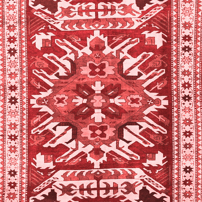 Machine Washable Persian Red Traditional Rug, wshtr1176red