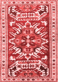 Persian Red Traditional Rug, tr1176red