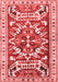 Persian Red Traditional Area Rugs