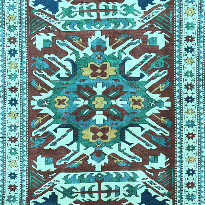 Machine Washable Persian Light Blue Traditional Rug, wshtr1176lblu