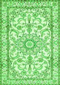 Persian Green Traditional Rug, tr1179grn