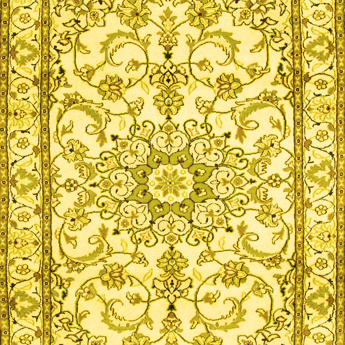 Persian Yellow Traditional Rug, tr1179yw