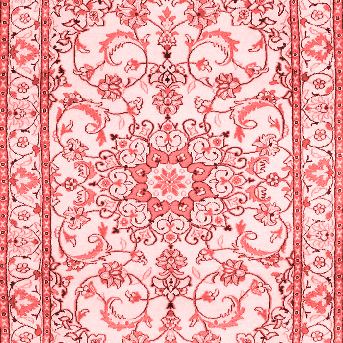 Machine Washable Persian Red Traditional Rug, wshtr1179red