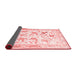 Animal Red Traditional Area Rugs