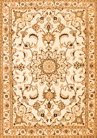 Persian Orange Traditional Rug, tr1180org