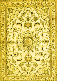 Persian Yellow Traditional Rug, tr1180yw