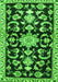 Persian Green Traditional Rug, tr1181grn