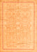 Persian Orange Traditional Rug, tr1182org