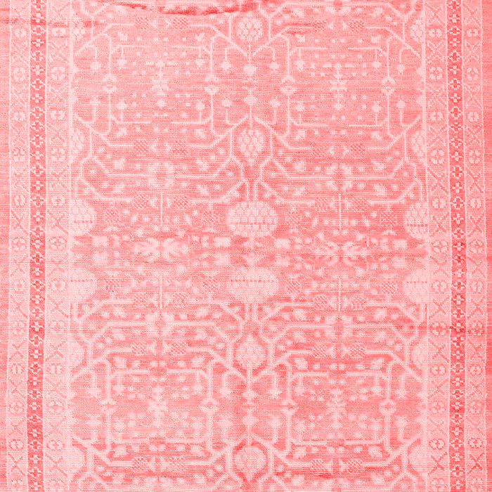 Machine Washable Persian Red Traditional Rug, wshtr1182red