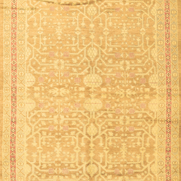 Machine Washable Persian Brown Traditional Rug, wshtr1182brn