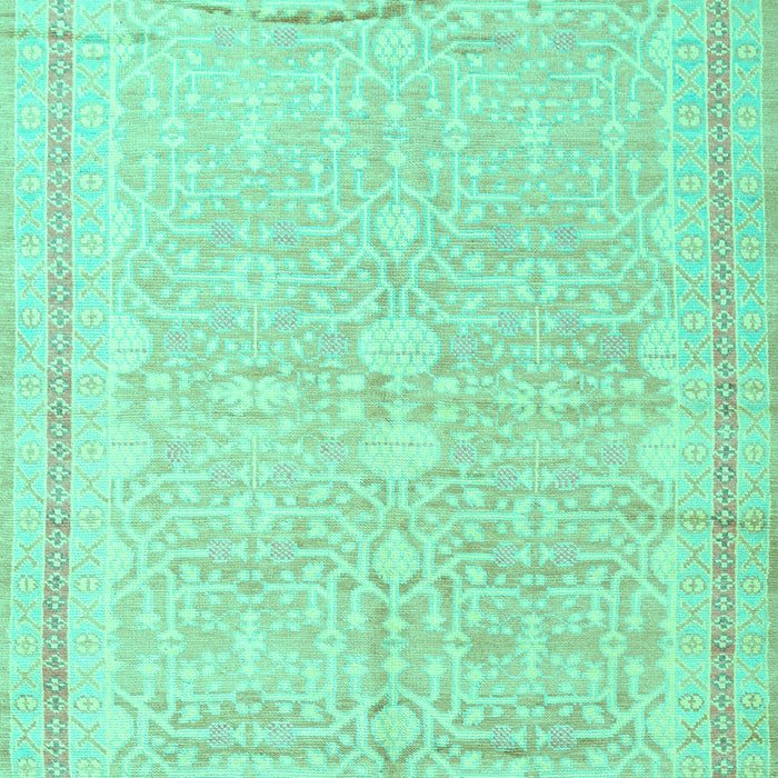 Persian Turquoise Traditional Rug, tr1182turq