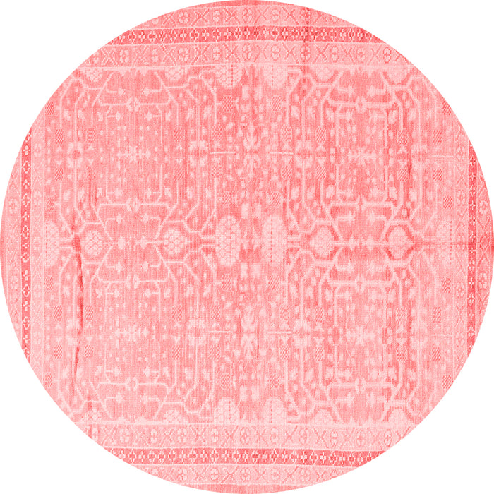Machine Washable Persian Red Traditional Rug, wshtr1182red