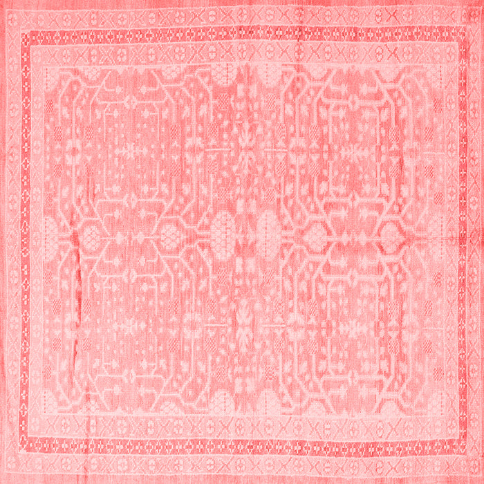 Machine Washable Persian Red Traditional Rug, wshtr1182red