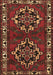 Persian Brown Traditional Rug, tr1184brn