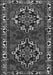 Persian Gray Traditional Rug, tr1184gry