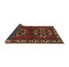 Sideview of Persian Brown Traditional Rug, tr1184brn