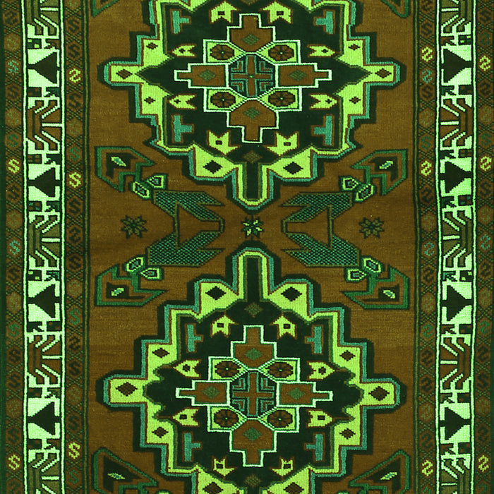 Persian Green Traditional Rug, tr1184grn