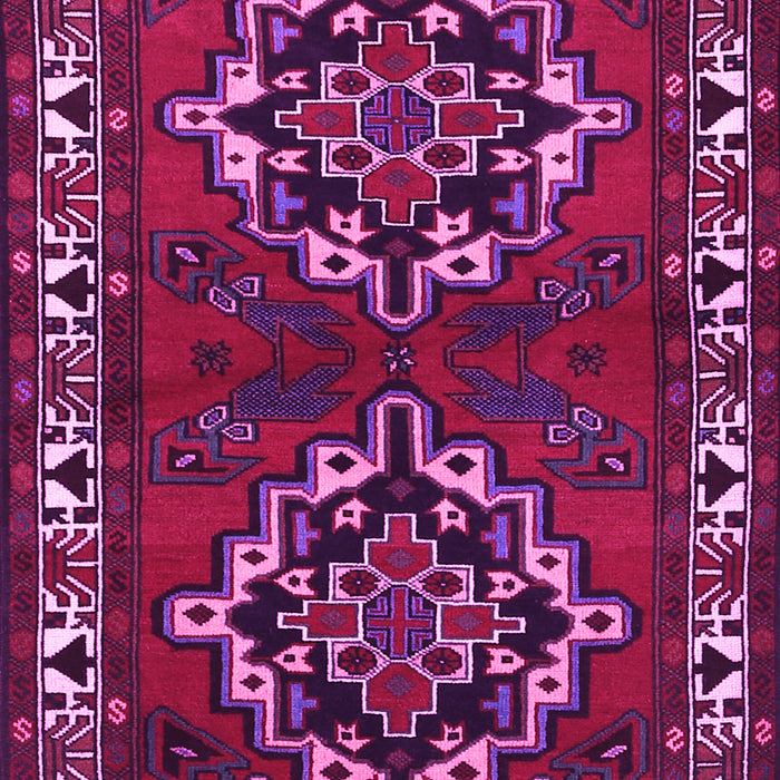 Machine Washable Persian Pink Traditional Rug, wshtr1184pnk