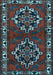 Persian Light Blue Traditional Rug, tr1184lblu